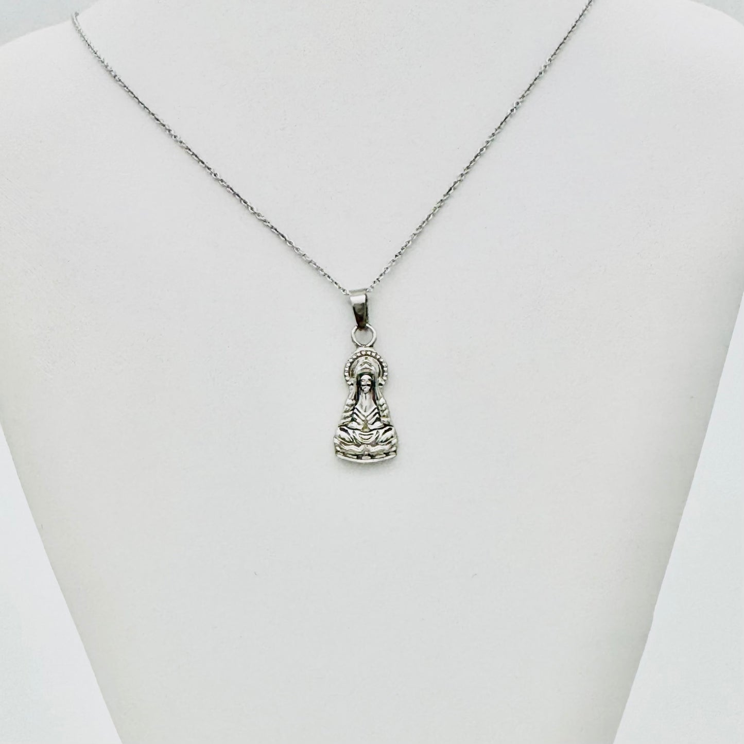 SS1128 Buddha Necklace 20"