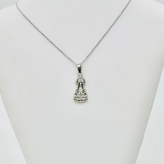 SS1128 Buddha Necklace 20"
