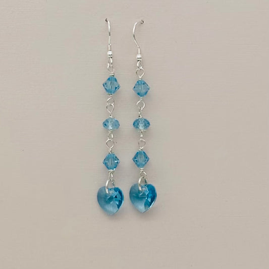 C1228SW Aqua Earrings
