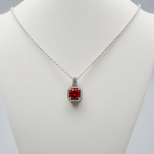 Z1367 Square Necklace 18"