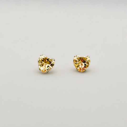 SS1177ER Champagne Earrings 3mm.