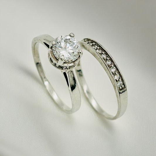Z251 Wedding Set Rings