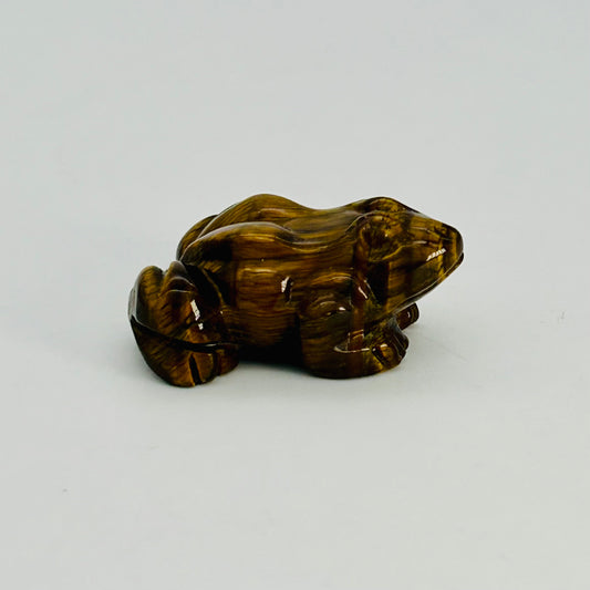 ST1787 Tiger Eye  Frog  45mm.X30mm.