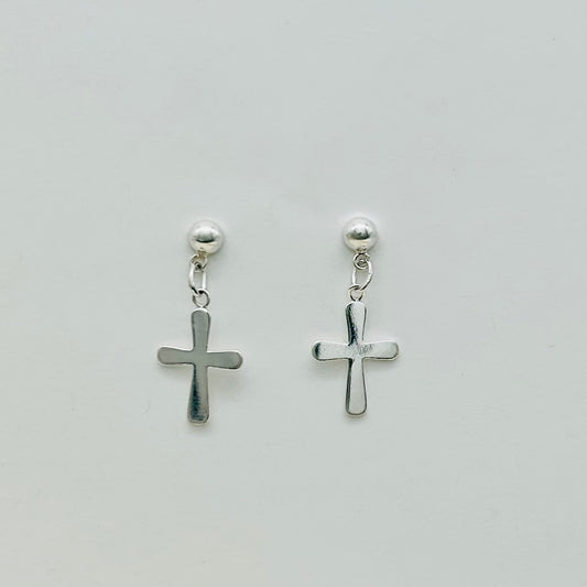 S953 Cross Earrings