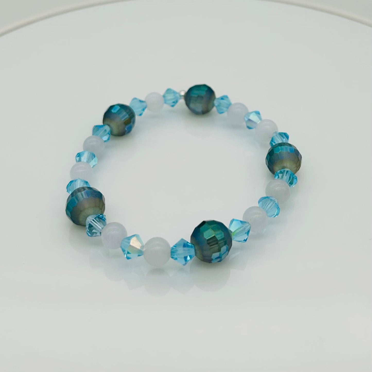 ST1504 Aquamarine Bracelet 7"