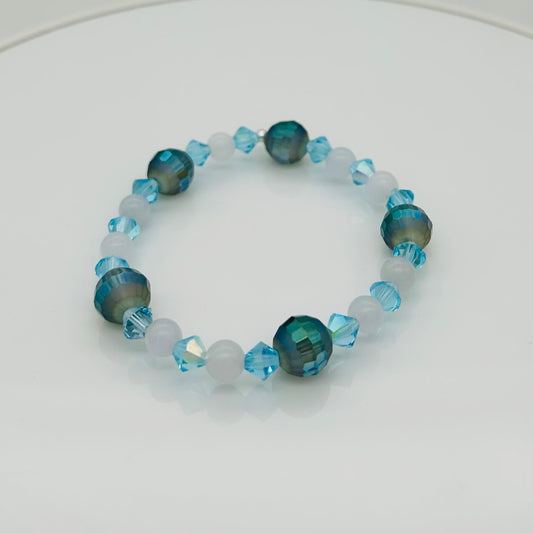 ST1504 Aquamarine Bracelet 7"