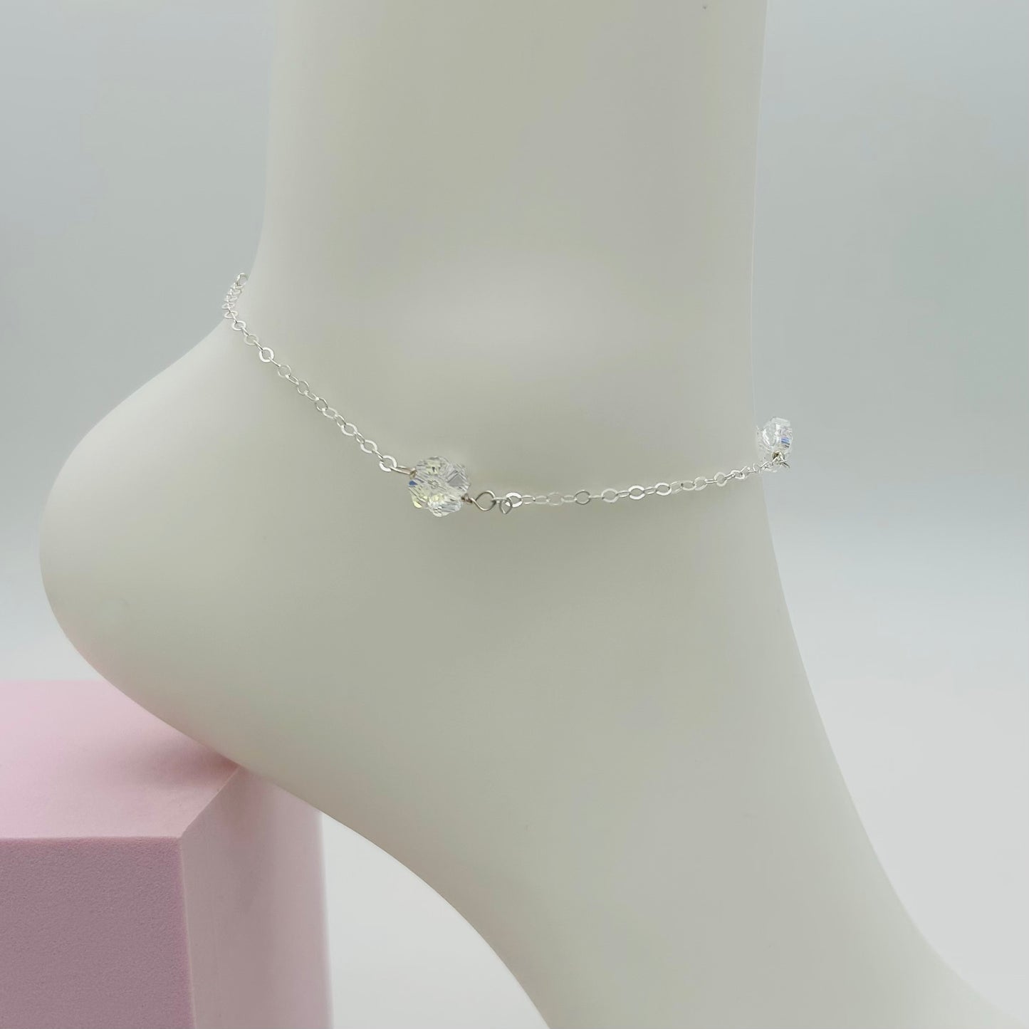 C1266 SW Clover Anklet 10"