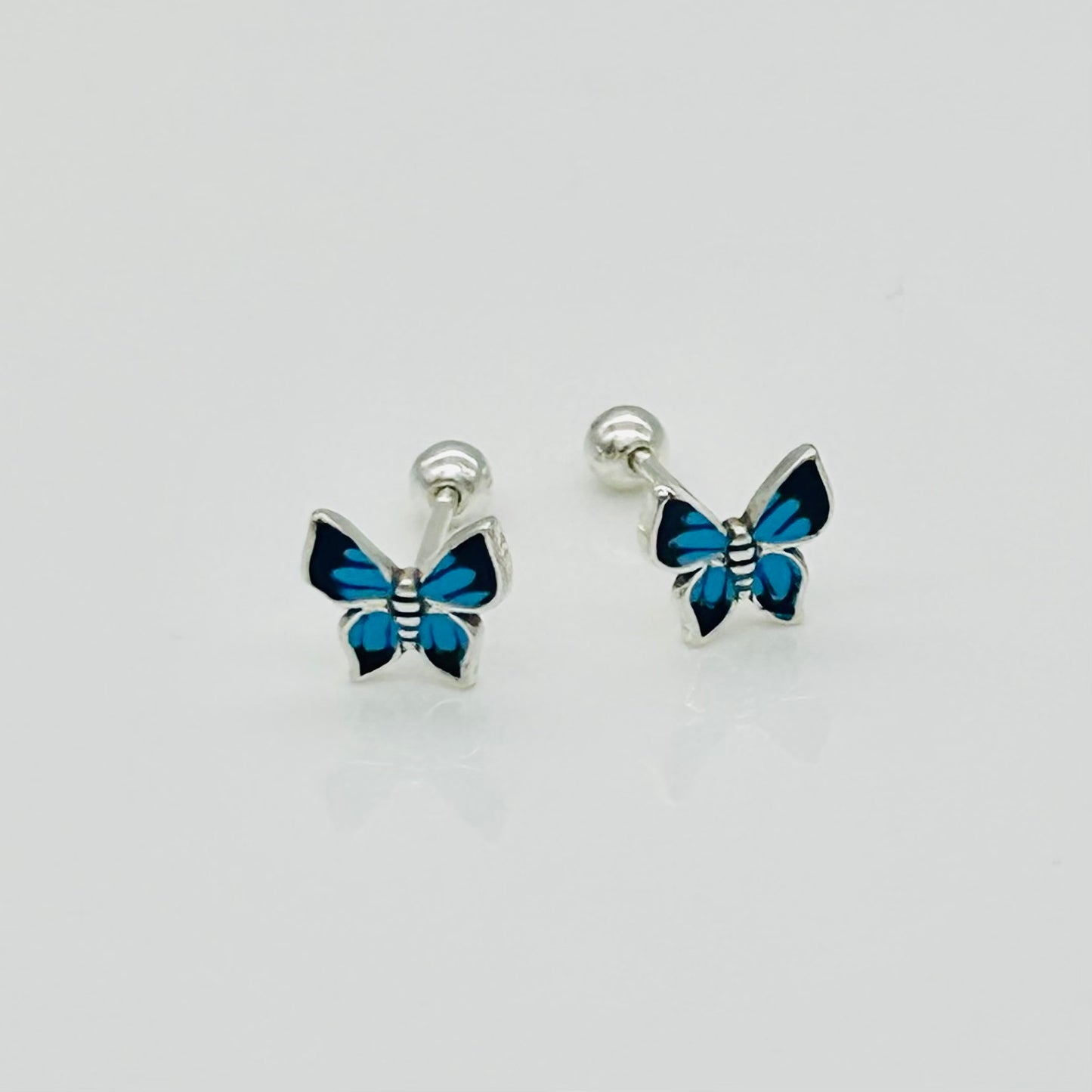 S1697 Blue Butterfly 7mm.