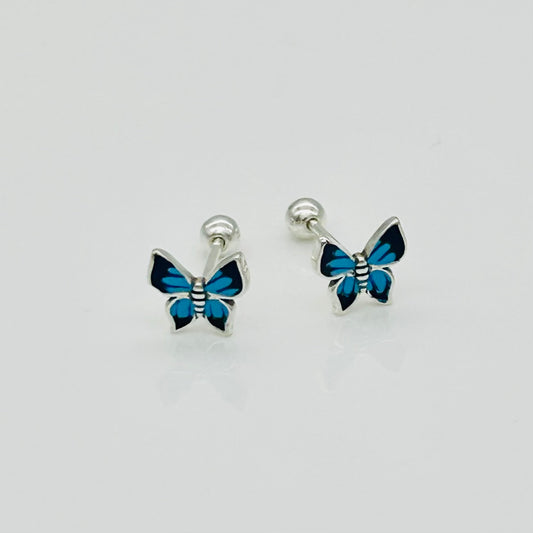 S1697 Blue Butterfly 7mm.