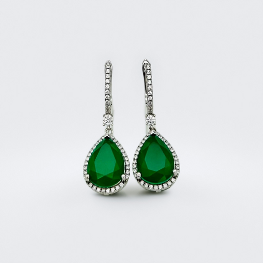 ST1958 Emerald Earrings