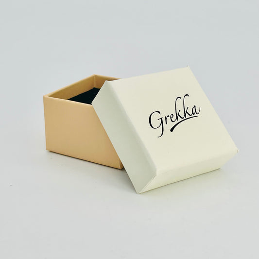 BT101 Ring Box Beige 2"x2"x 1.5"