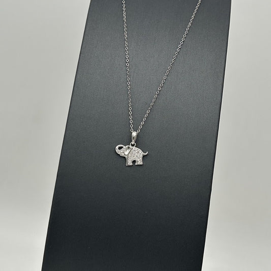 Z1817NL Elephant Necklace 18"