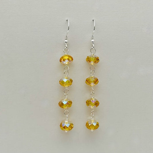 C1394SW Yellow Earrings