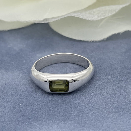 ST1624 Peridot Ring # 8 Final Sale
