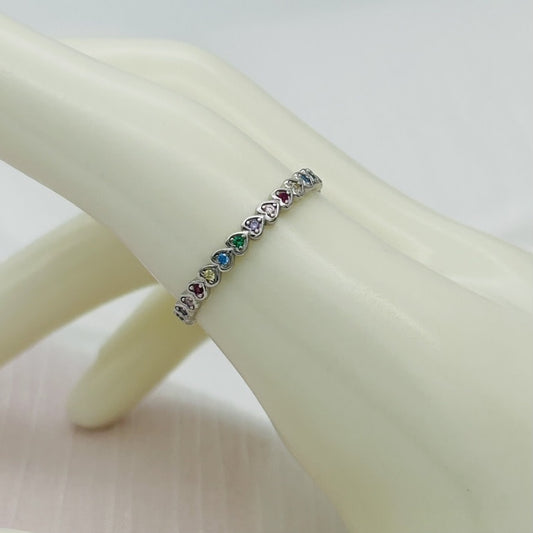 Z1809R Hearts Ring
