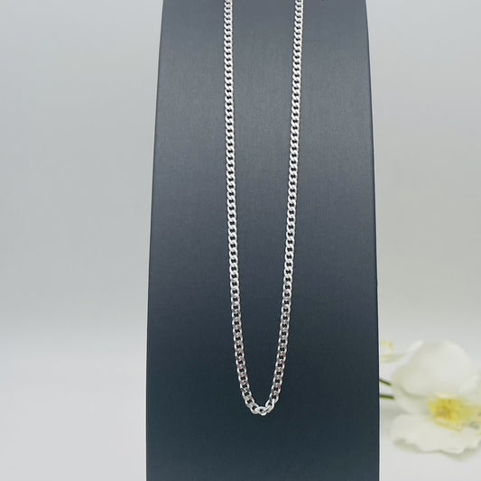 S1754CH  Curb Link Chain 3mm. X 24"