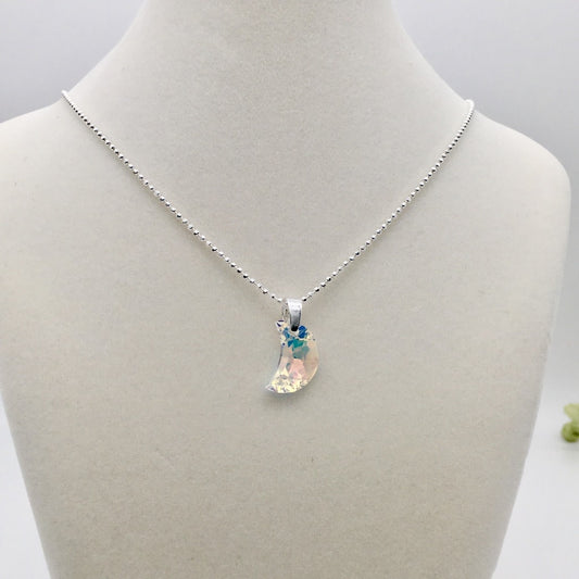 C1187SW Moon Necklace 20"