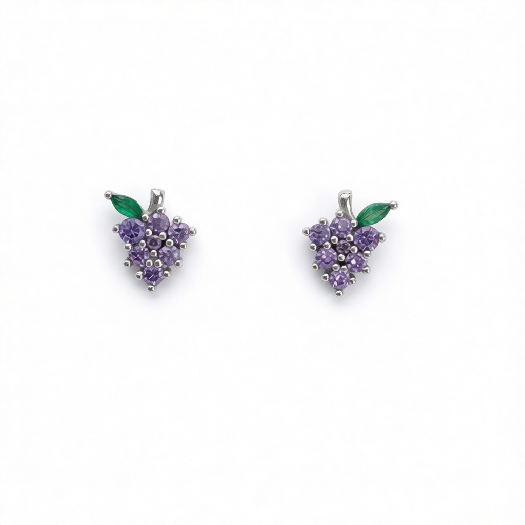 CH955 Grapes Earrings