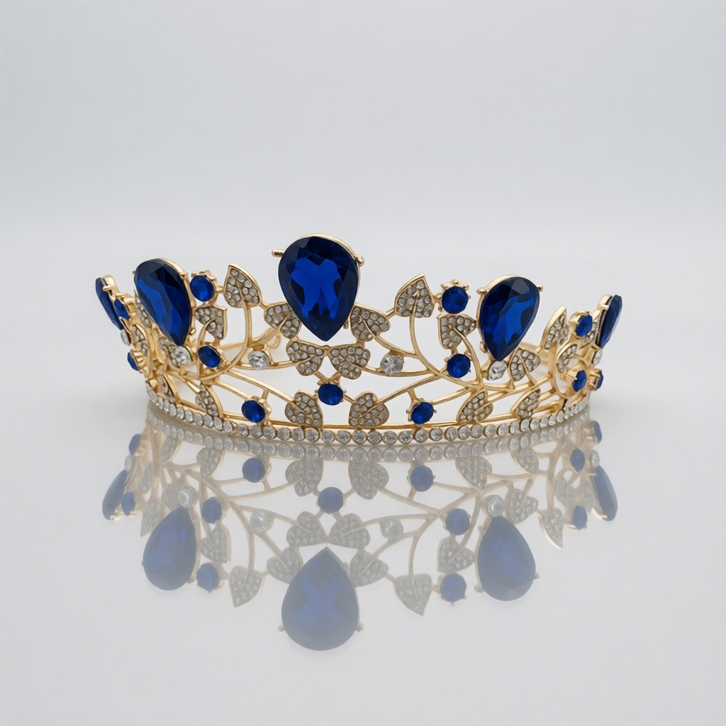 F462 Sapphire Tiara