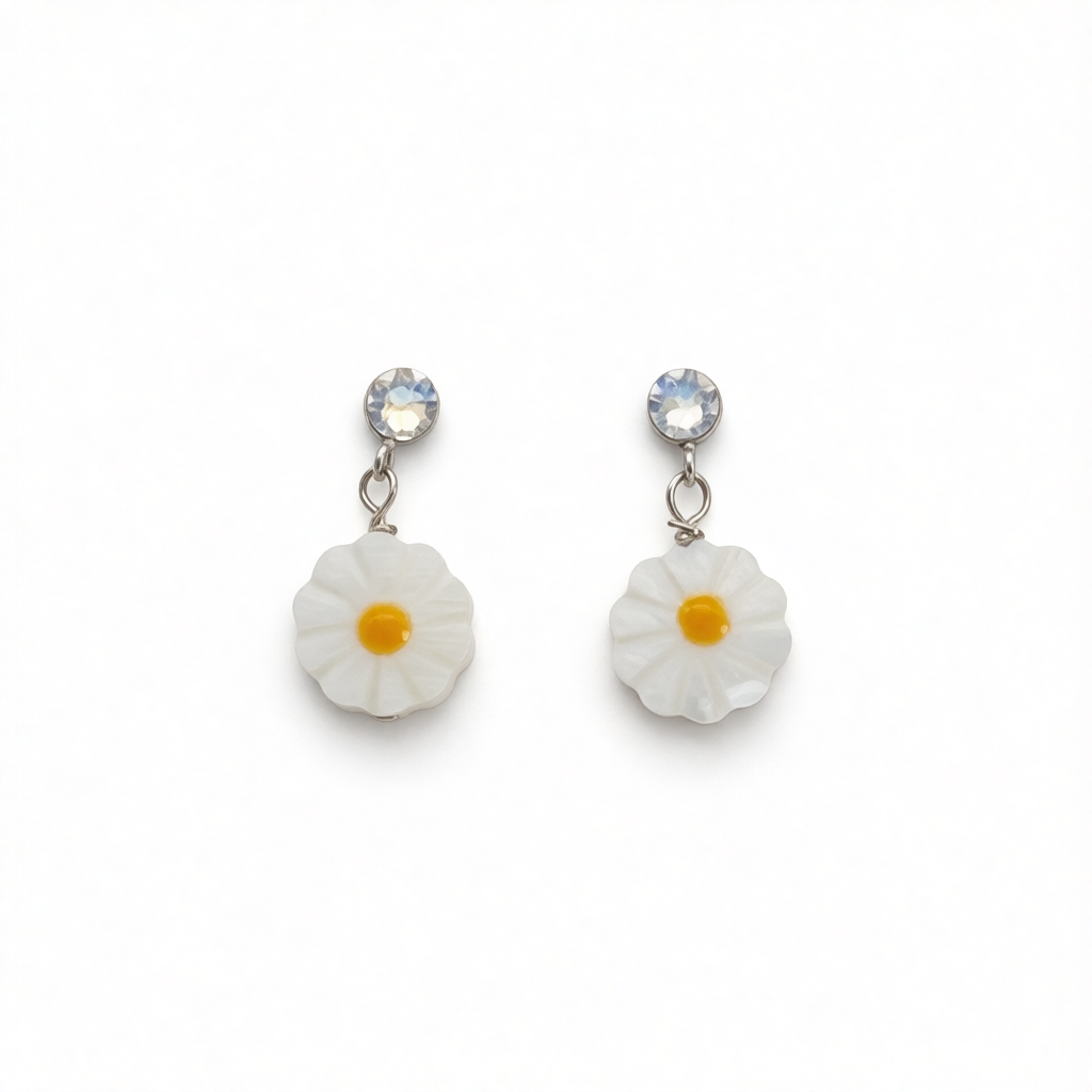 CH990ER Flower Earrings