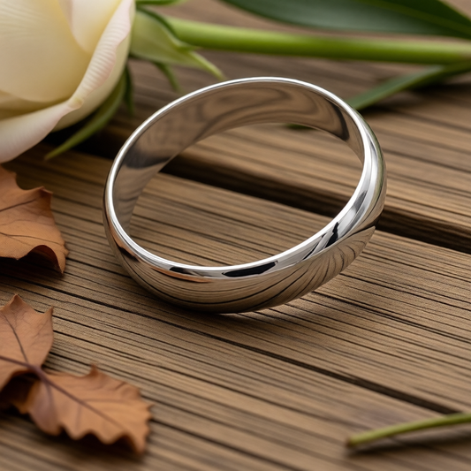 S852R Wedding Band 4mm.