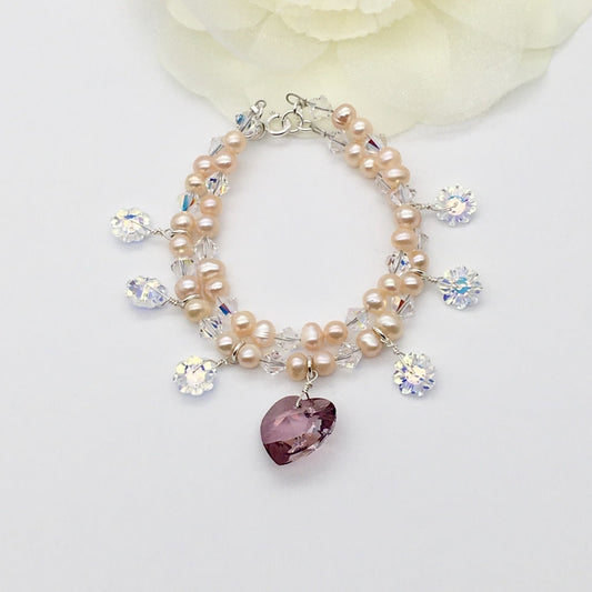 SH980BL Pink Heart  7"