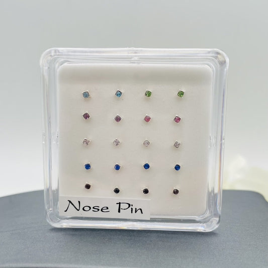 Z1639 Nose Studs Assorted Colors 1.8mm.