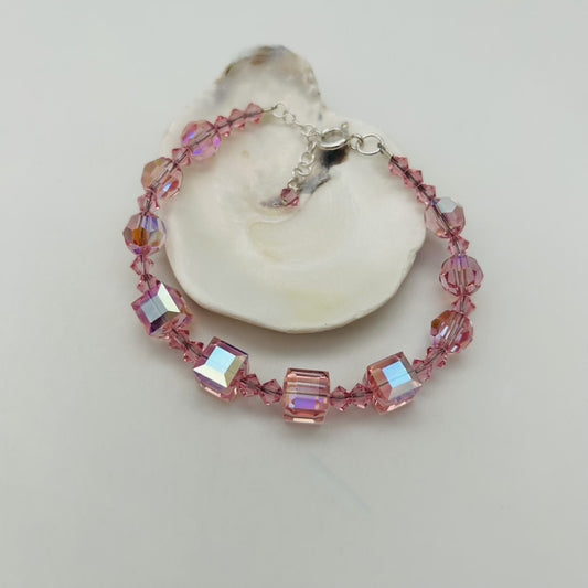 C1284SW Pink Bracelet 8"