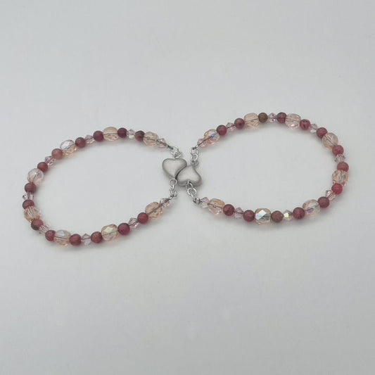 ST1840BL BFF Rhodonite Bracelet 7"