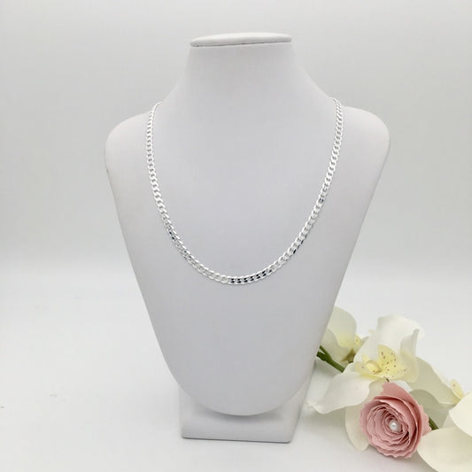 S1375 Curb Link Chain 3.7mm X 16"