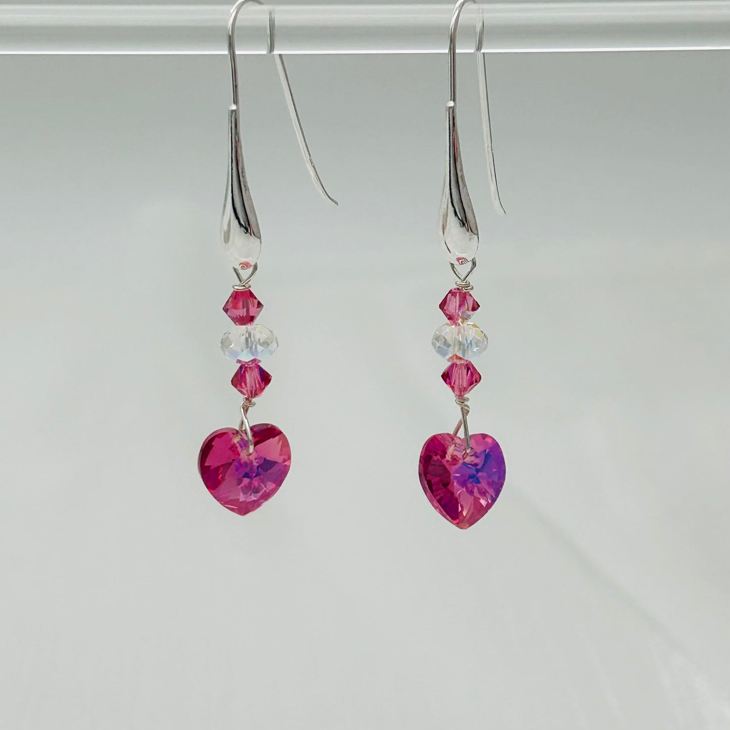 C1418SW Hearts Earrings