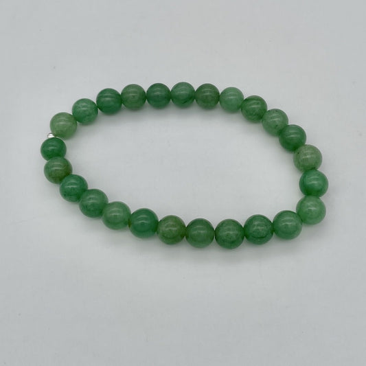 ST1024BL Green Aventurine Bracelet 8mmx 8"