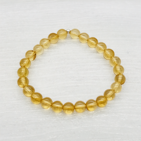 CH1001BL Citrine Bracelet 6"