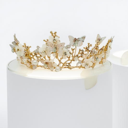 F464 Butterflies Tiara
