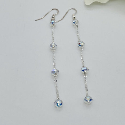 C1255 Clear Earrings SW