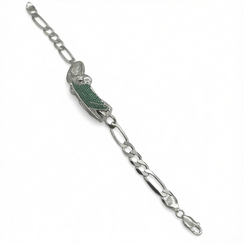 Z1948BL Figaro St Jude Bracelet 9"
