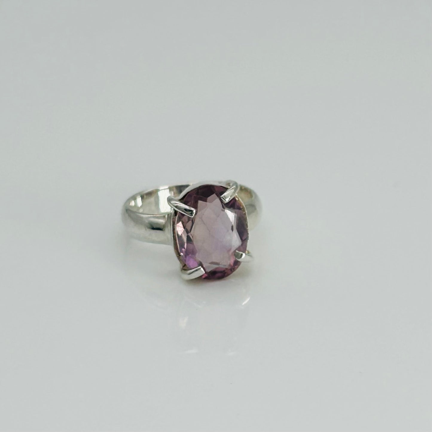 ST1733R Amethyst Ring #7.5