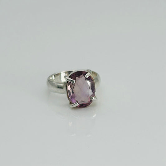 ST1733R Amethyst Ring #7.5