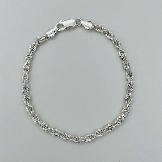 S1594 Rope Bracelet 3.7mm. X 8"