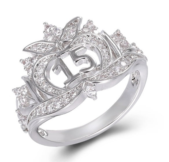 Z1920 Quinceañera Ring