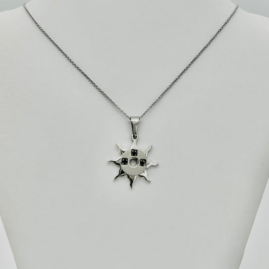 SS1153 Sun Necklace 20"