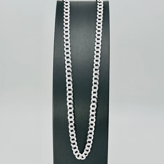 S1778CH Flat Curb Pave Chain 7mm. X 30"