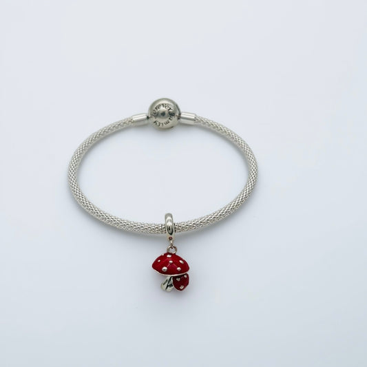 S1884 Mushroom Charm. Bracelet not included