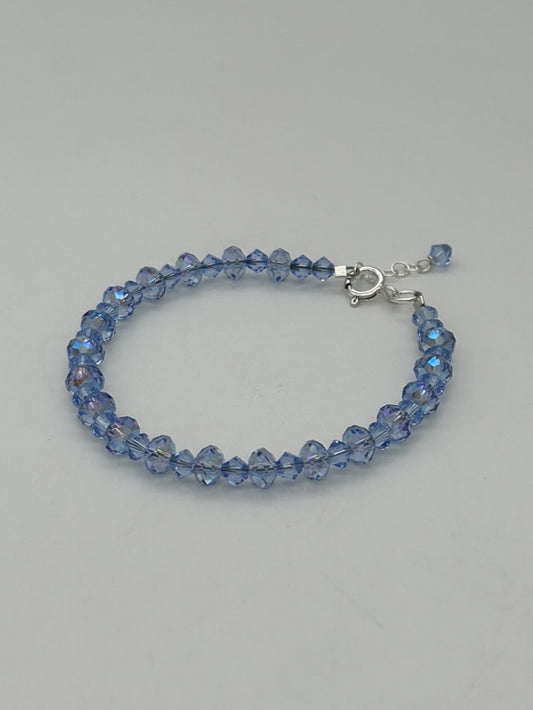 C1255SW Blue Bracelet 8"