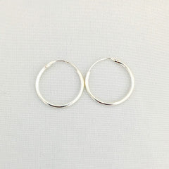 S879ER. Hoop Earrings 1.5mm