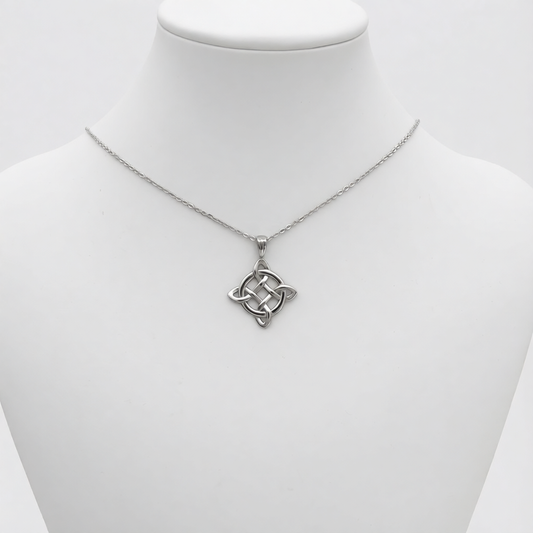 S1933NL Witches Knot Necklace 17"