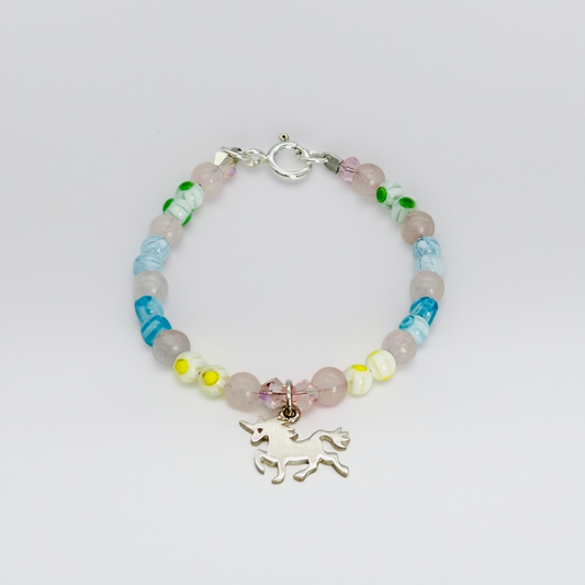 CH945 Unicorn Bracelet 5"