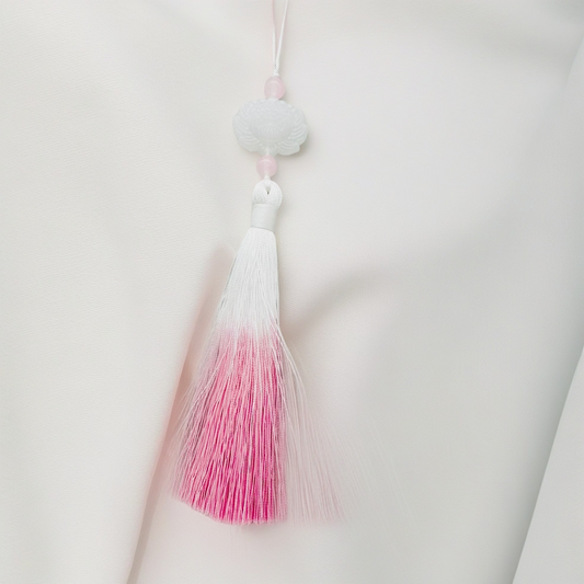 F454 Cell Phone Tassel Pink