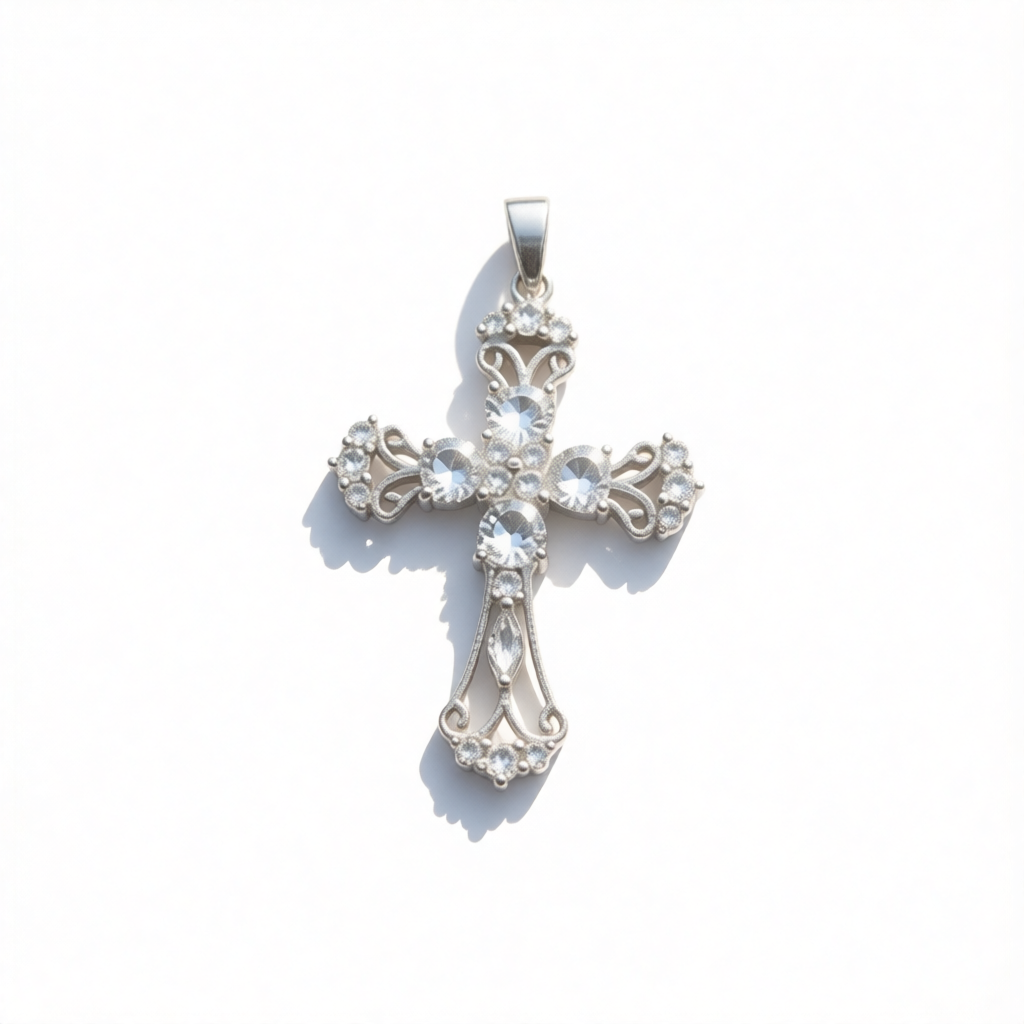 Z1955 Cross Pendant 43mm.