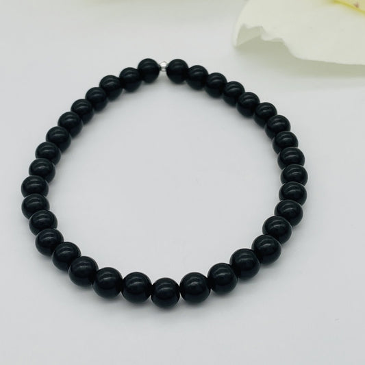 ST1389BL Jet Bracelet 8"